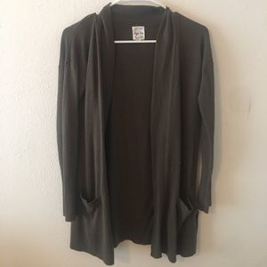 Green Long sleeve cardigan